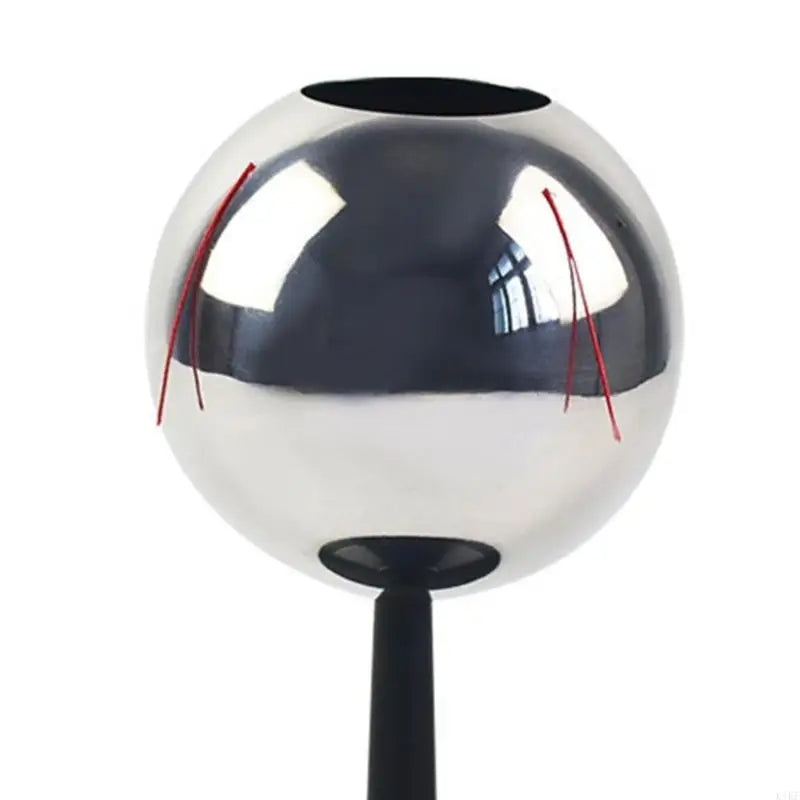 Faraday Cylinder Distribution Demonstrator, Metal Shell with Red Cords, Electrostatics Teaching Model for K1KF Quake