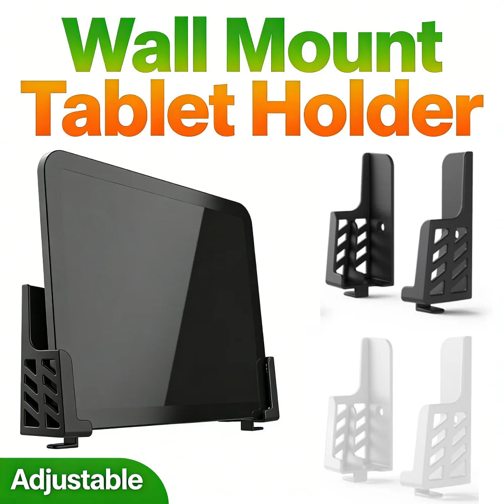 2pcs Tablet Wall Mount Stand Phone Holder for ipad/iphone Adjustable Viewing Angle Universal Phone Frame Stand Bracket Quake