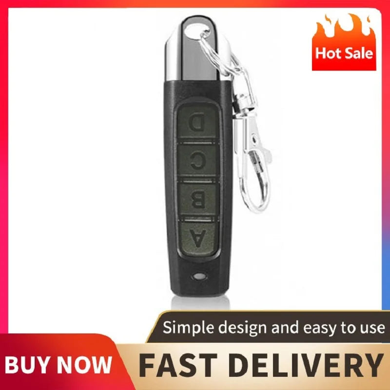 433MHZ 433.92mhz Remote Control Garage Gate Door Opener Remote Control Duplicator Clone Learning Rolling Code Quake