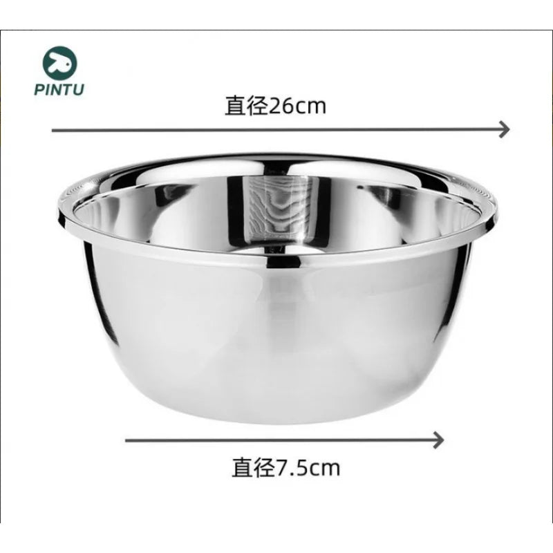 1PC Stainless Steel Pet Bowl for Dogs Cats - Durable Non - Toxic Food & Water Feeder, Anti - Slip Heavy Duty Feeding Bowl Quake
