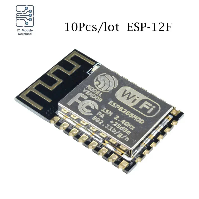 1-10pcs ESP8266 Wireless ESP-12F Serial Development Board ESP12F Upgrade Remote Module ESP12 Programmer For Arduino Quake