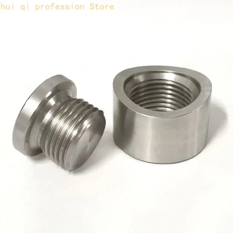 Oxygen Sensors Bung Plug Set in Stainless Steel M 18 x 1.5 for Exhaust H8WE Quake