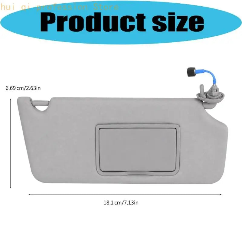 Sun Visors Panel Assembly for 2016-2022 Vehicles, Gray Mirror Cover, Wiring 83280TG7A12ZB Cabin Repair Part H8WE Quake