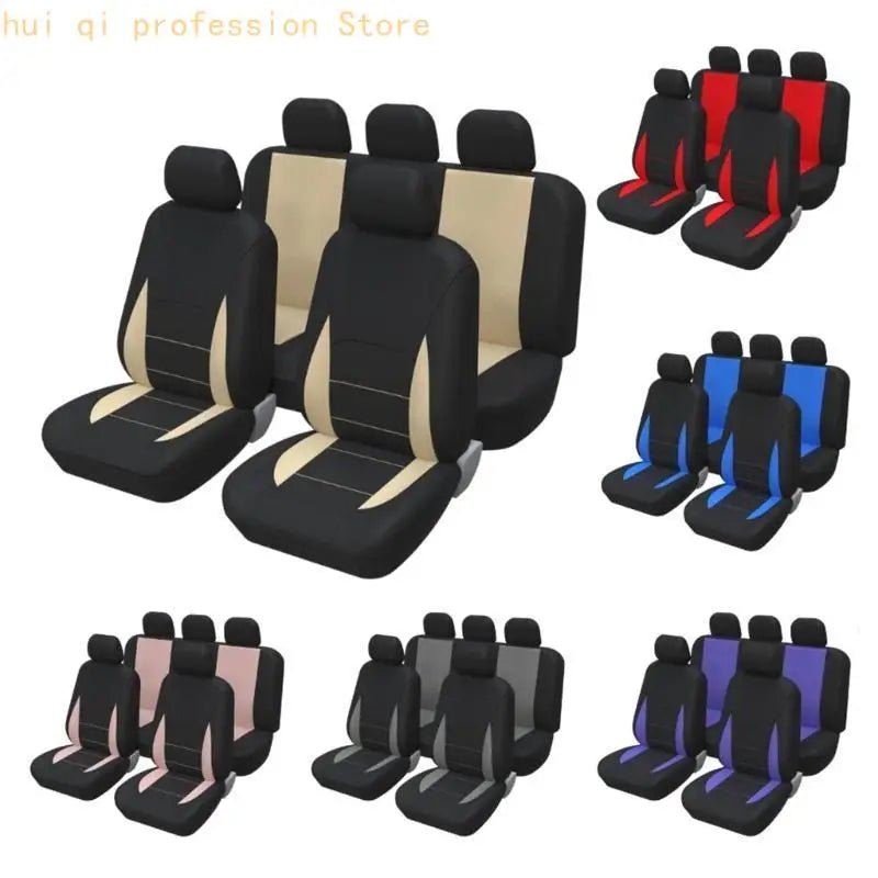 Universal Full Car Front And Rear Covers Protectors Set-Washable Easy Fit H8WE Quake