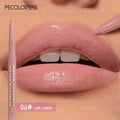 1 Pcs Matte Lip Liner Pen, Used As Lip Liner and Lipstick, Oblique Mouth Design Suitable for All Lip Types, Perfect Gifts Quake 06