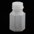 Empty Bubble Bottles Plastic Hexagon Shape Party Favor Blowing Container for Wedding and Outdoor Activities Quake Default Title