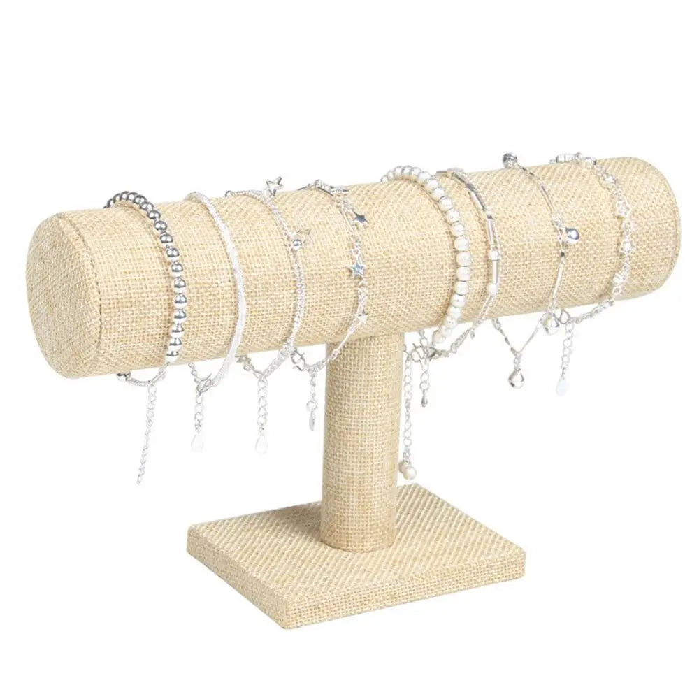 Velvet Upright Hair Ring Storage Shelf Bracelet Display Rack Jewelry Stand Watch Holder Jewelry Organizer Quake 04