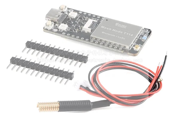 Mesh Node T114 MCU nRF52840 (Bluetooth) LoRa chip SX-1262, supports LoRa and Bluetooth 5.0, 1.14-inch TFT-LCD display screen Quake 433-510MHz