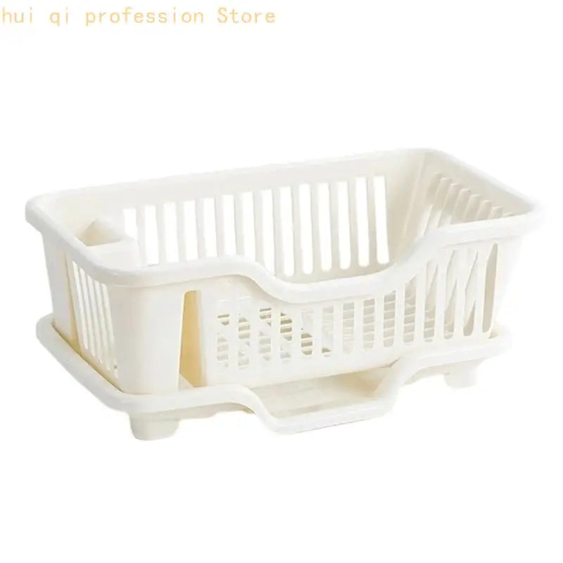 Multifunction Car Sink Organiser Bowls Rack with Separate Compartments for Utensils H8WE Quake White CN