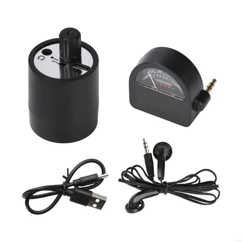 High Sensitivity Type C Water Leak Detector With Frequency Display Sensitive For Pipe Leakage Detection K1KF Quake CN