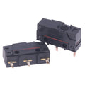 2PCS Micro Switch D2SW-P2D Limit Travel Switch Waterproof And Dustproof Quake Black
