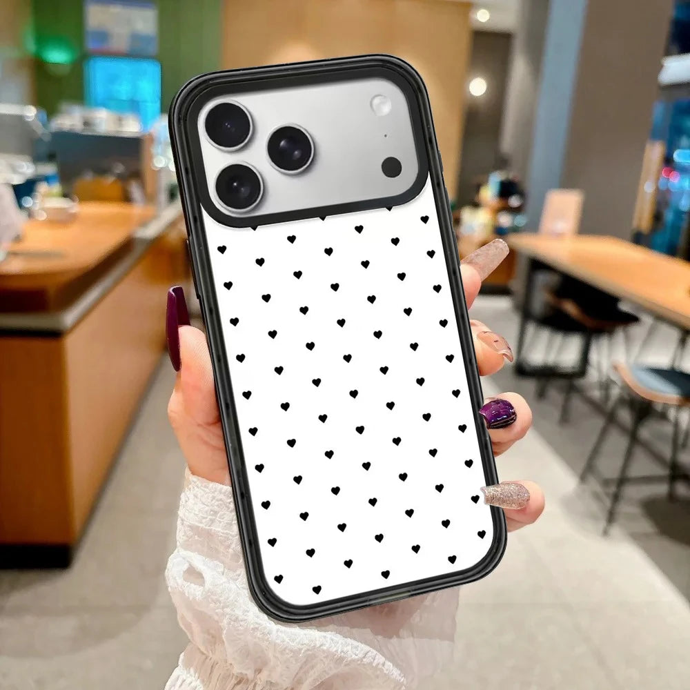 6092096 Mirror / Impact Black Border Magnetic Case: Compatible with IPhone 18 17 16 15 14 13 Pro Max 18Pro Quake