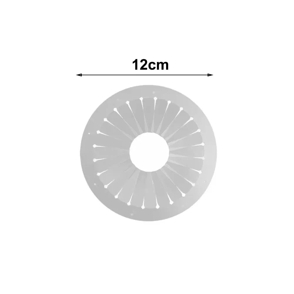 9cm 12cm 15cm Rosette Maker Ribbon Flowers DIY Fabric Flower Maker Clear Tabletop Figurines Ribbon Brooch Badge For Beginners Quake 12cm