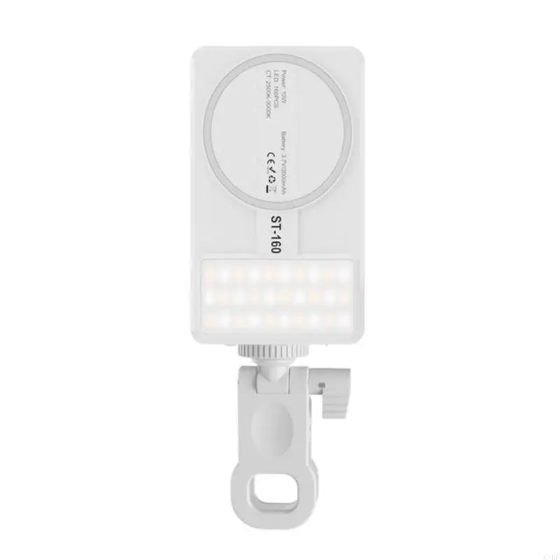 Multiple Corner Phone Camera Light 1/4" Screw Mount 180° Turn Modifiable Light For Content Creation K1KF Quake White China Mainland
