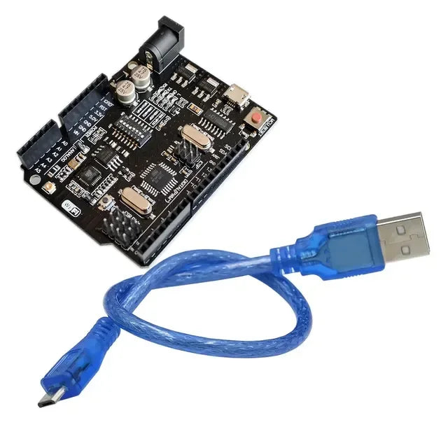 For -UNO -R3 Development Board ATMEGA328P- CH340-ATEGA16U2 Compatible For Arduino with Cable R3 Proto Shield -Expansion Board Quake UNO R3 WIFI-Cable