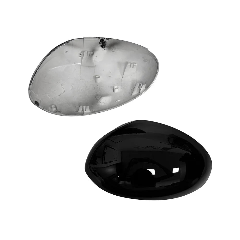 For Toyota Aygo Citroen C1 Peugeot 107 2005-2014 2x Car Replacement Rearview Side Mirror Cover Wing Cap Exterior Case Trim Decor Quake