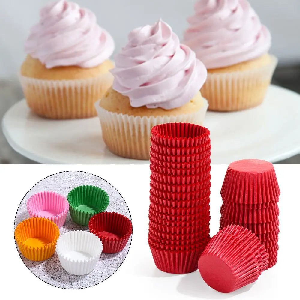 Home & Kitchen Cake Liner Party Supplies Baking Cup Cake Paper Cups Cupcake Wrappers Muffin Cases Chocolate Paper Liners Quake