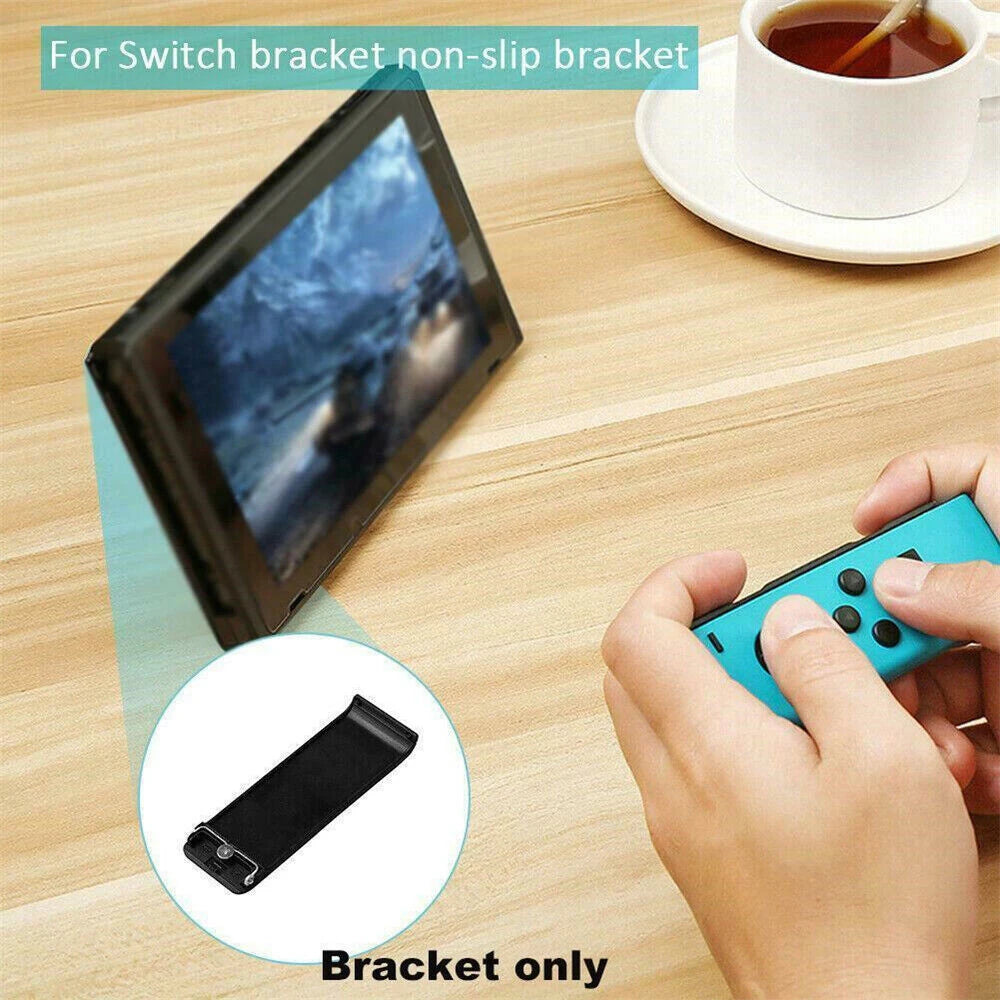 Host Back Bracket for Console Back Stand, Back Cover Support Stand, Kickstands Repair Kit Quake