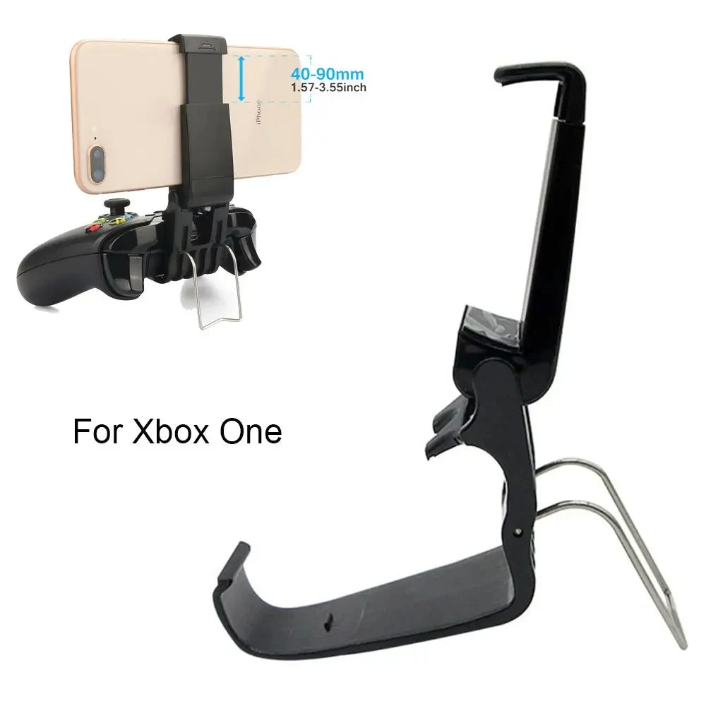 Universal Mobile Phone Mount Bracket Gamepad Controller Clip Holder for XboxOne Handle Game Accessories Stand Clip Quake