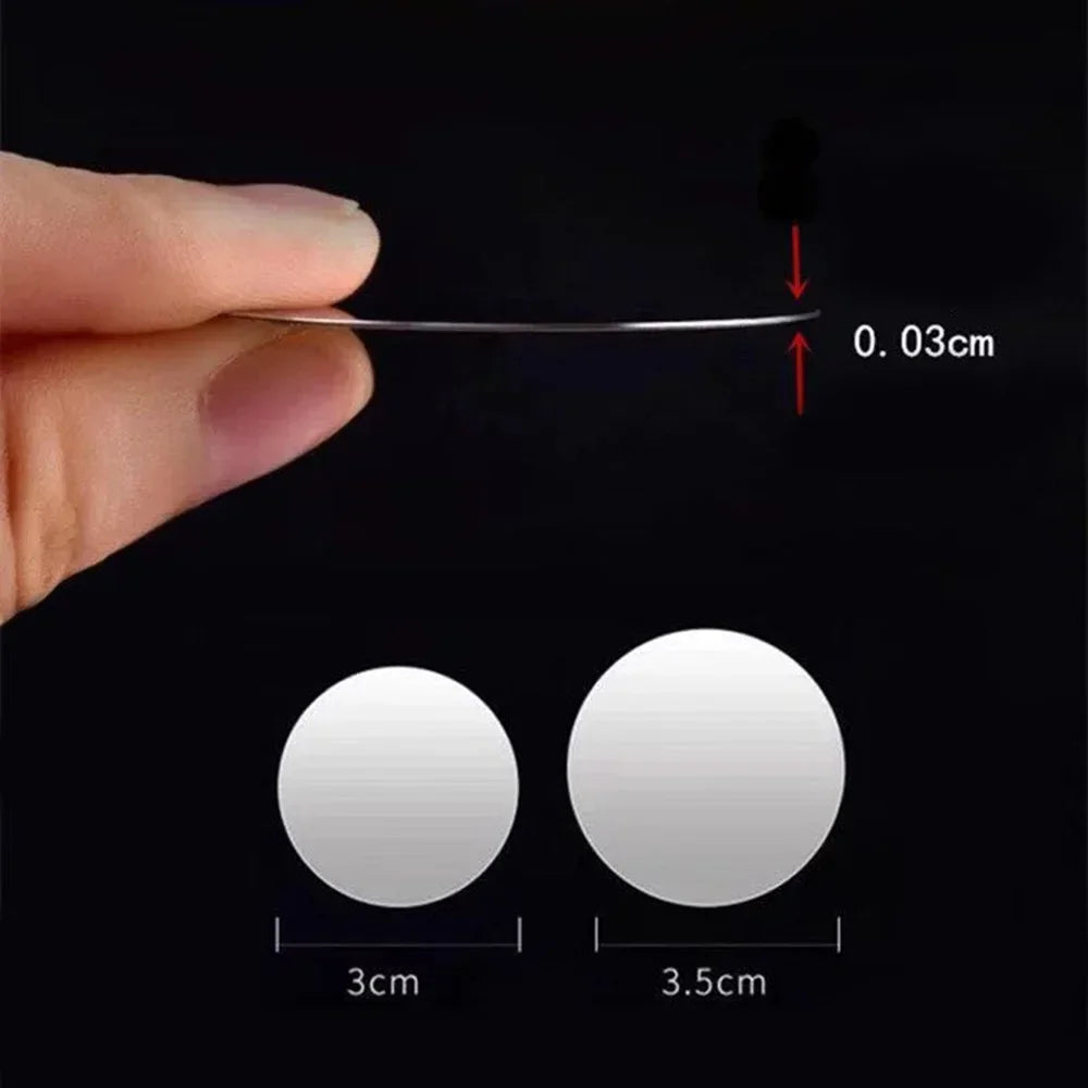 Self-adhesive Iron Sheet Sticker Metal Plate for Magnetic Car Phone Holder 1/3/5PCS Magnet Mobile Phone Stand Mount For iPhone Quake