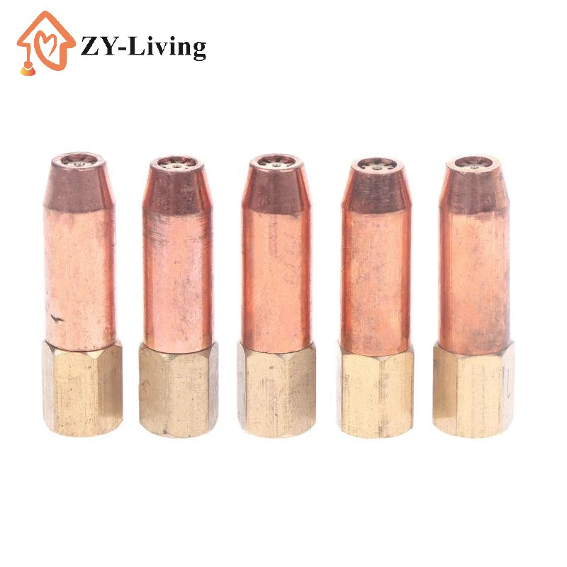1Pc YH01-2 Gas Brazing Torch Nozzle Welding Accessory Pure Copper Torch Tip 1# 2# 3# 4# 5# Propane Acetylene Oxygen Welding Quake