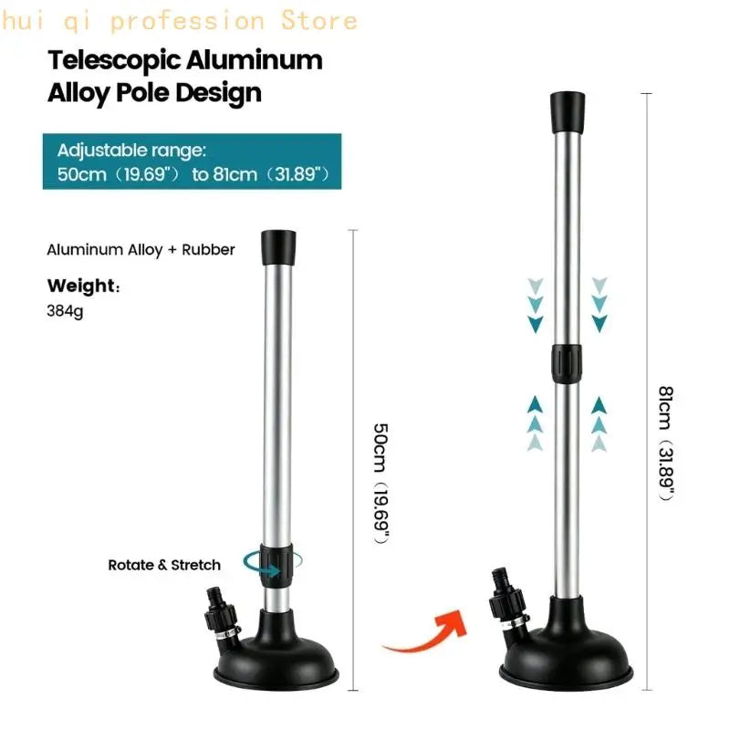 Aluminum Rubber Inboard Engine Cleaner Telescopic Flusher For Ship Engine Care H8WE Quake