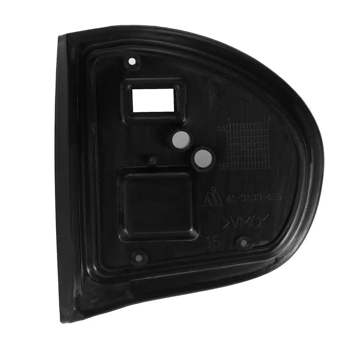 413131418 2038106976 2038103716 For Mercedes E C Class W211 W203 Car Rear View Mirror Gasket Rubber Seal Pads Black Rubber Auto Quake