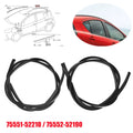 170cm For Toyota Prius C 2012-2019 75551-52210 75552-52190 Pair Left Right Side Car Roof Drip Finish Moulding Seal Strips Trim Quake Default Title
