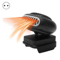 Mini Car Fan Heater with Battery Tilt Protection 1500mAh Rechargeable Auto Windscreen Defroster Heater Quake EU