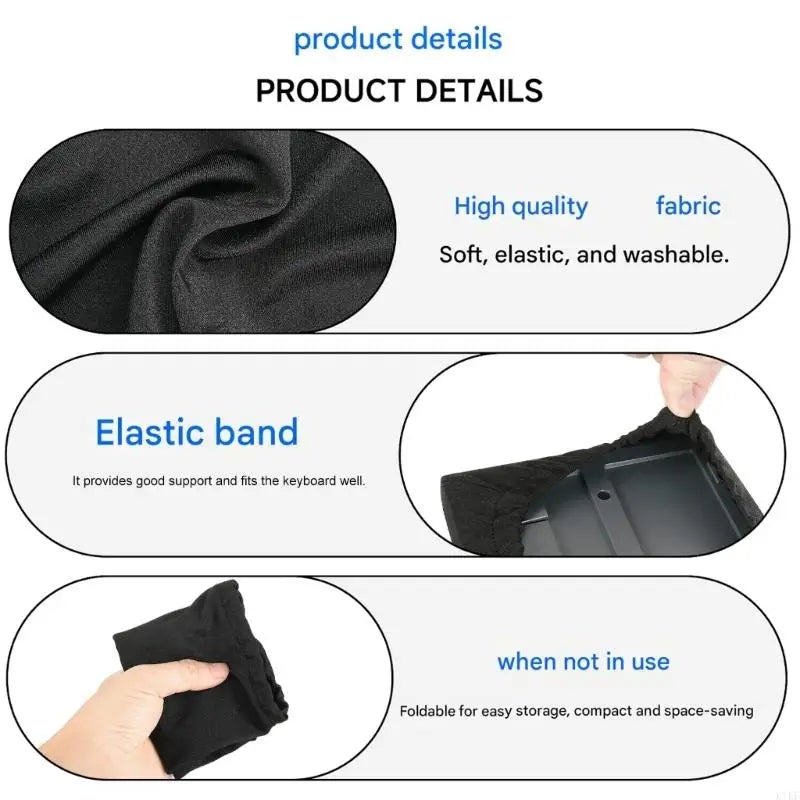 Keyboard Dust Cover Full Standard Size Keyboard Stretch Fabric Dust Keyboard Sleeve Gaming Keyboard Accessories K1KF Quake