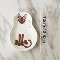 1/3pcs Japanese Soy Sauce Ceramic Sauce Dishes Cat Design Dipping Bowls Appetizer Dish For Tomato Sauce And Vinegar Sauce Quake B