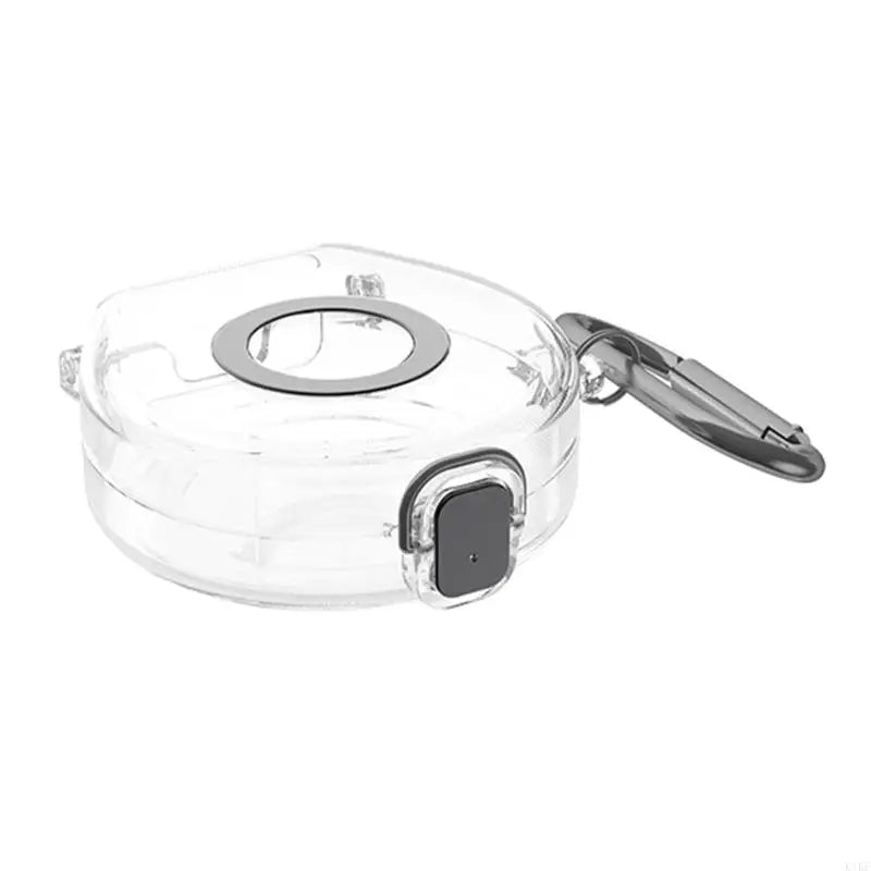 Charging Base Cover Case, Flexible Shell with Carry Clip, Scratch and Dust Care for Desk, Commute, Travel Storage K1KF Quake Clear CN