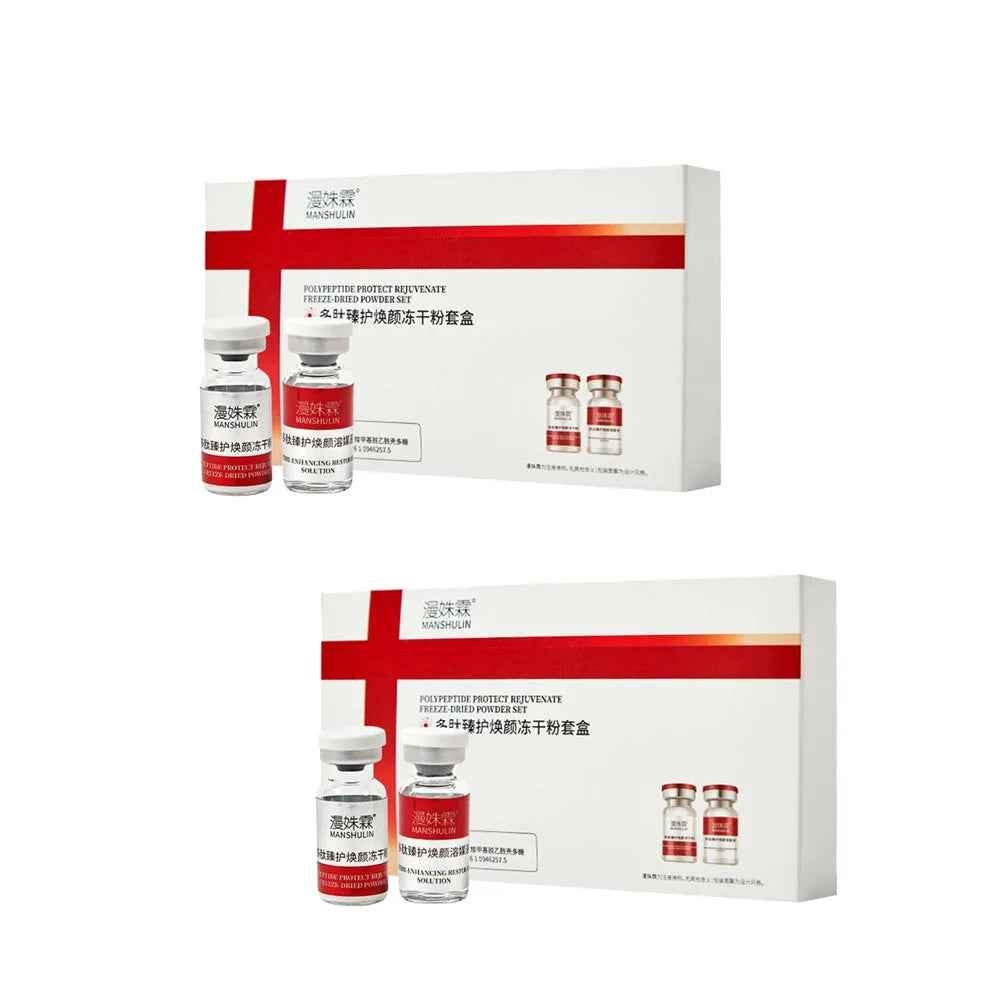 Multi-peptide freeze-dried powder kit Lyophilized Powder Hydration Skin Rejuvenation Improve Elasticity Repair Skin Barrier Skin Quake 6 pairs