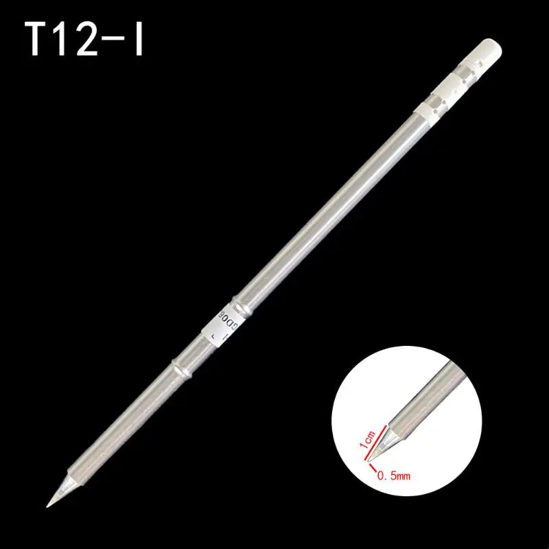 1PCS T12 I ILS J02 JL02 K KU Soldering Iron Tips For Hakko Fx951 DIY T12 Electric Soldering Iron Soldering Station Welding Tool Quake A6