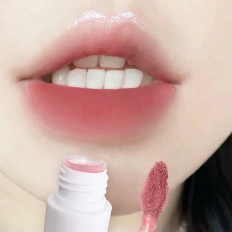 6 Colors Long-Lasting Matte Liquid Lip Gloss with Soft Velvet Finish and Waterproof Formula Lip Clay Lip Glaze Gift Makeup Quake 05