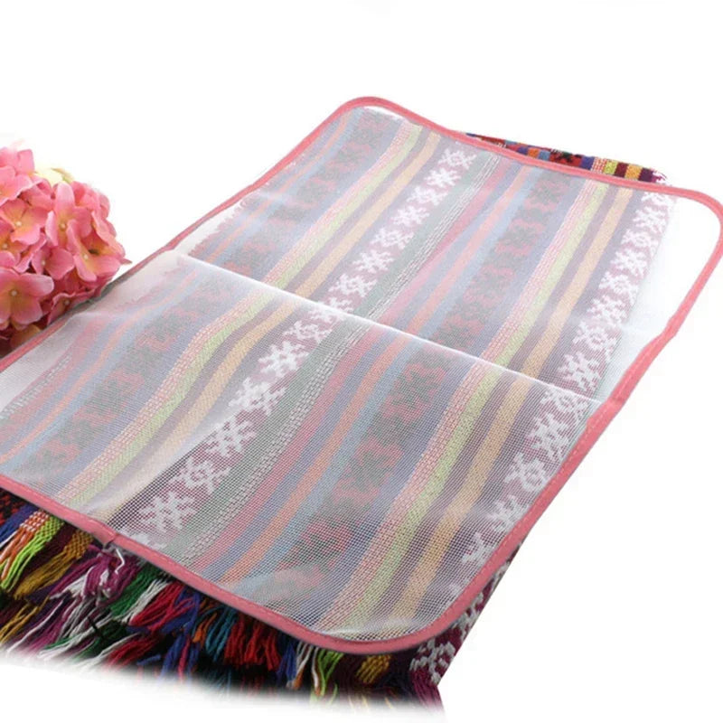 vvocci Mini Iron Random Colors Cloth Board 1pcs Protective Press Mesh Insulation IroningMat Cover Against Pressing Pad Quake