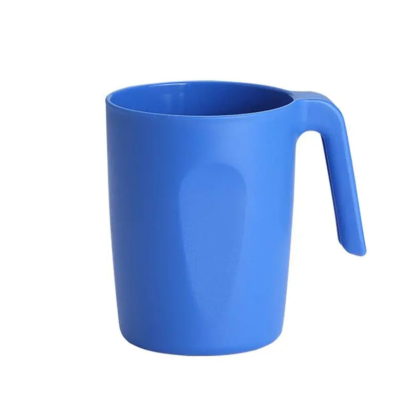 1Pcs Simple Household Thickened Mouthwash Cup, Tooth Cup and Plastic Brushing Cup Quake one size A11