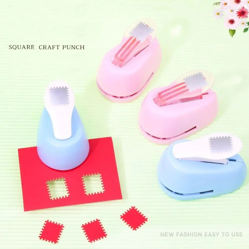DIY Crafts Stamp Border Punch Embosser Handmade Stamp Shape Punch Labor-saving Exquisite Stamp Embossing Machine Quake
