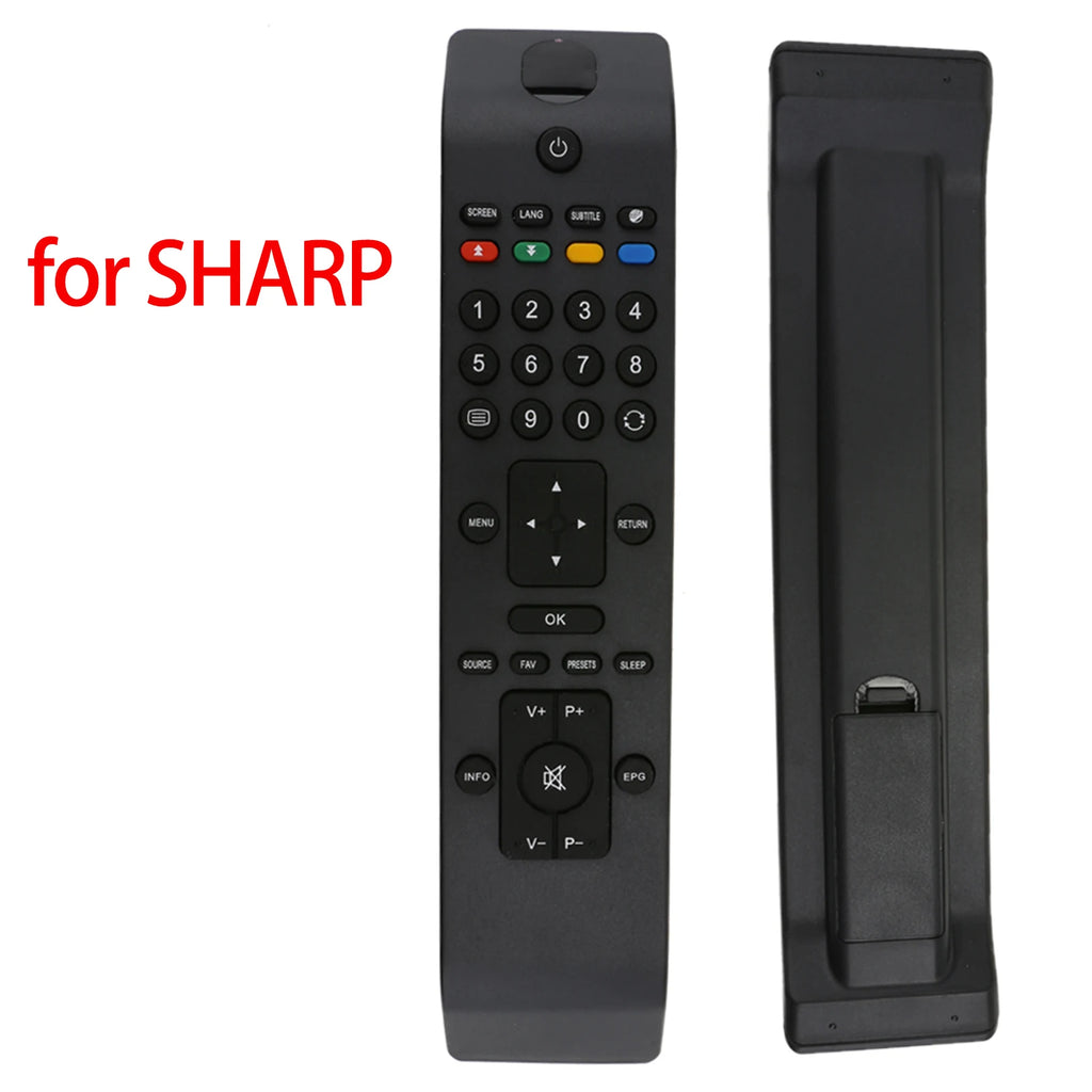 Universal Replacement RC3902 TV Remote Control for SHARP HDTV LED Smart TV Wireless Smart Controller Black Quake