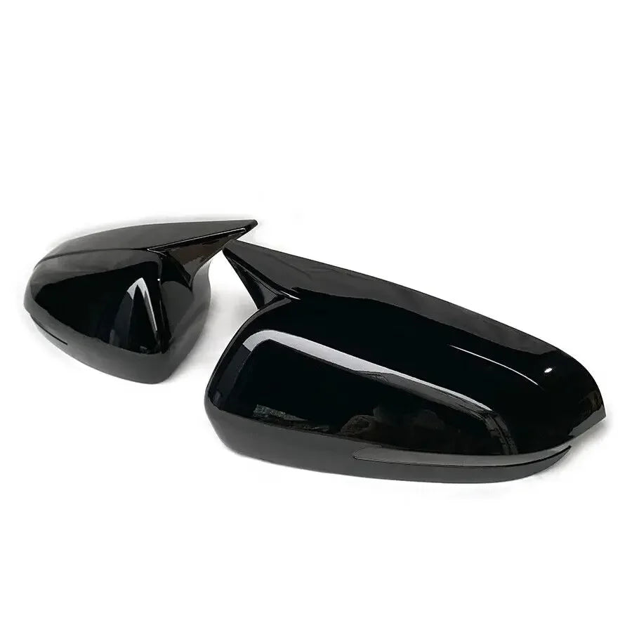 For Hyundai IX25 2021-2024 Car Sticker Rearview Side Mirror Cover Wing Cap Exterior Door Rear View Case Trim Carbon Fiber Look Quake