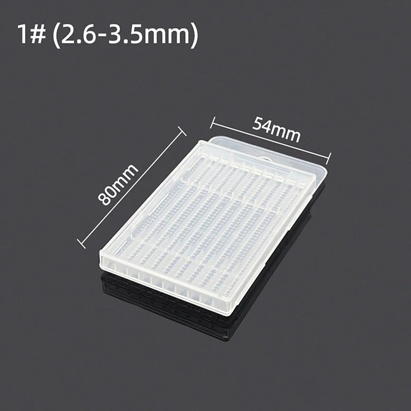 1PCS Transparent 5/10 Hole Plastic Drill Bit Storage Box Empty Tool Organizer for Woodworking Drill Quake A2