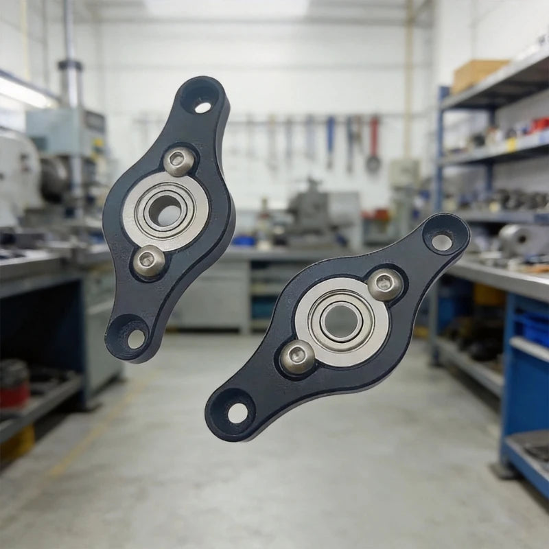 42-Series Motor Bearing Support Mount with Metal Body and Central Bearing for 3D Printer Assembly, Replacement, and K1KF Quake CN No plug