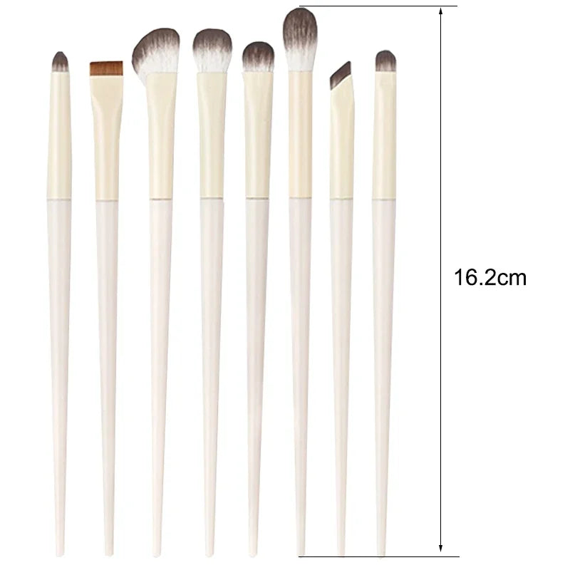 5/6/8/10pcs Makeup Brushes Set Professional Soft Eye Makeup Brushes Contouring Eyeshadow Eyeliner Eye Detail Brush Makeup Tools Quake