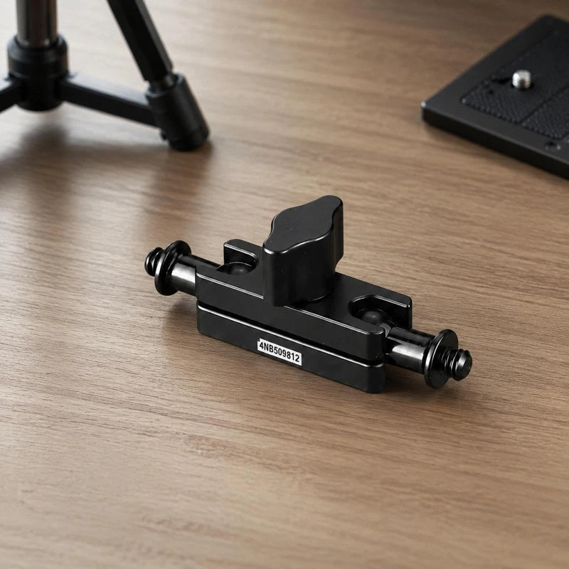 Aluminum Camera Mounting Arm with All-Metal Body, Adjustable Orientation, Hand Locking Control, 1/4inch Threaded Studs for K1KF Quake CN