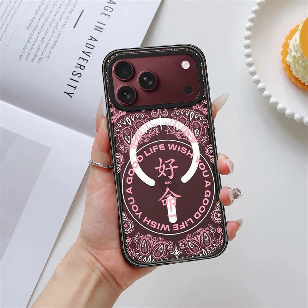6091744 Impact Black Border Magnetic Case: Compatible with IPhone 18 17 16 15 14 13 Pro Max 18Pro Quake