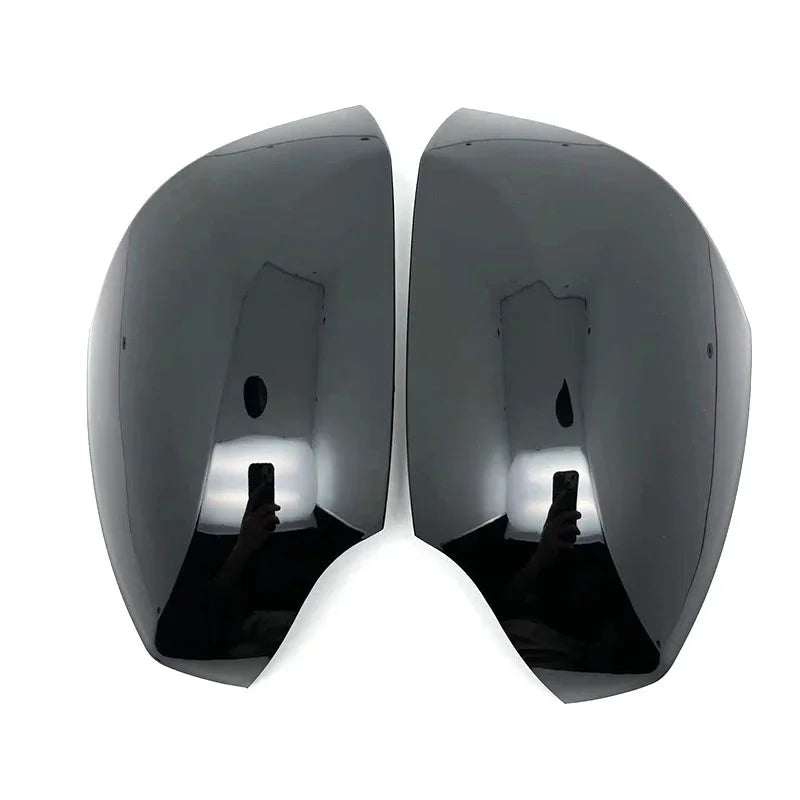 For Renault Megane MK3 2008-2015 Car Replacement Rearview Side Mirror Cover Wing Cap Exterior Door Rear View Case Trim Black Quake