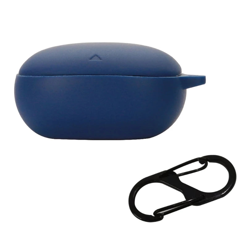 Headset Shockproof-Housing Skin-friendly Cover for Soundcore Liberty 4 Washable Shells Protect Non-slip Impact-resistant K1KF Quake dark blue