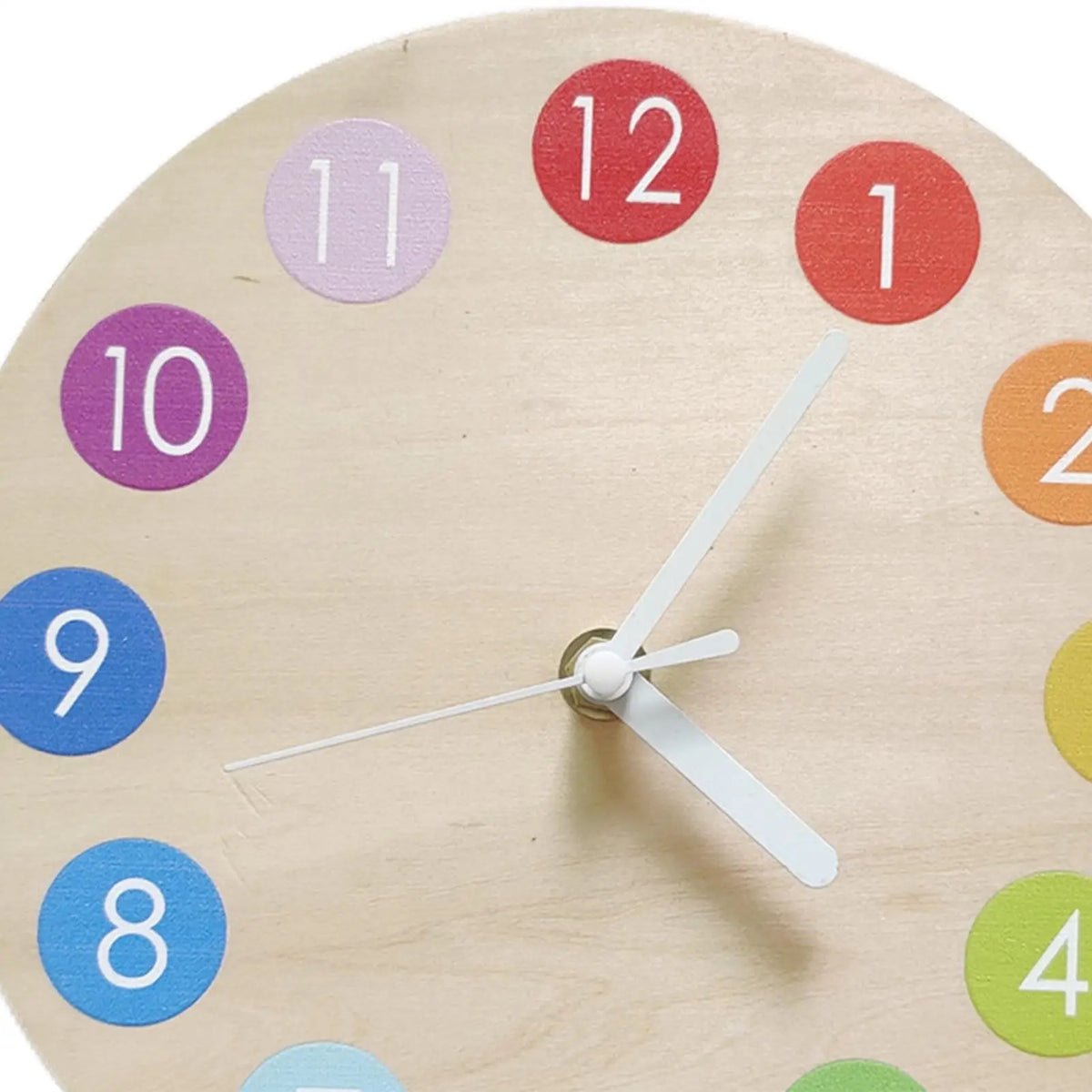 Stylish 11 Inch Wall Clock for Bedroom Decor - Battery Operated Quake
