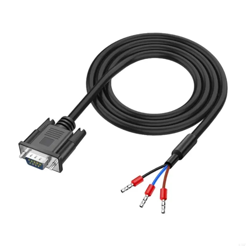 RS232 Compatible DB9s Serial Cable 9 Pin Male Connector for Stable Transmission K1KF Quake 0.5 meters China Mainland