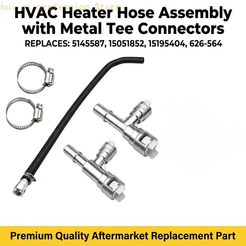 Coolant Line Replacement with Metal Tees for SUV Service 626-564 15051852 H8WE Quake